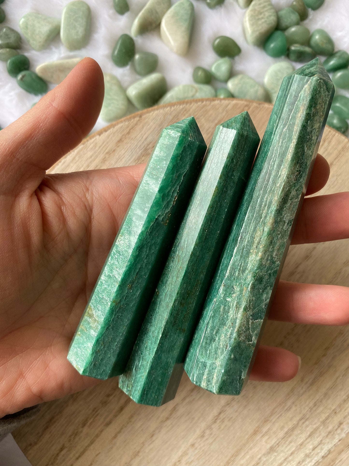 GREEN AVENTURINE TOWER