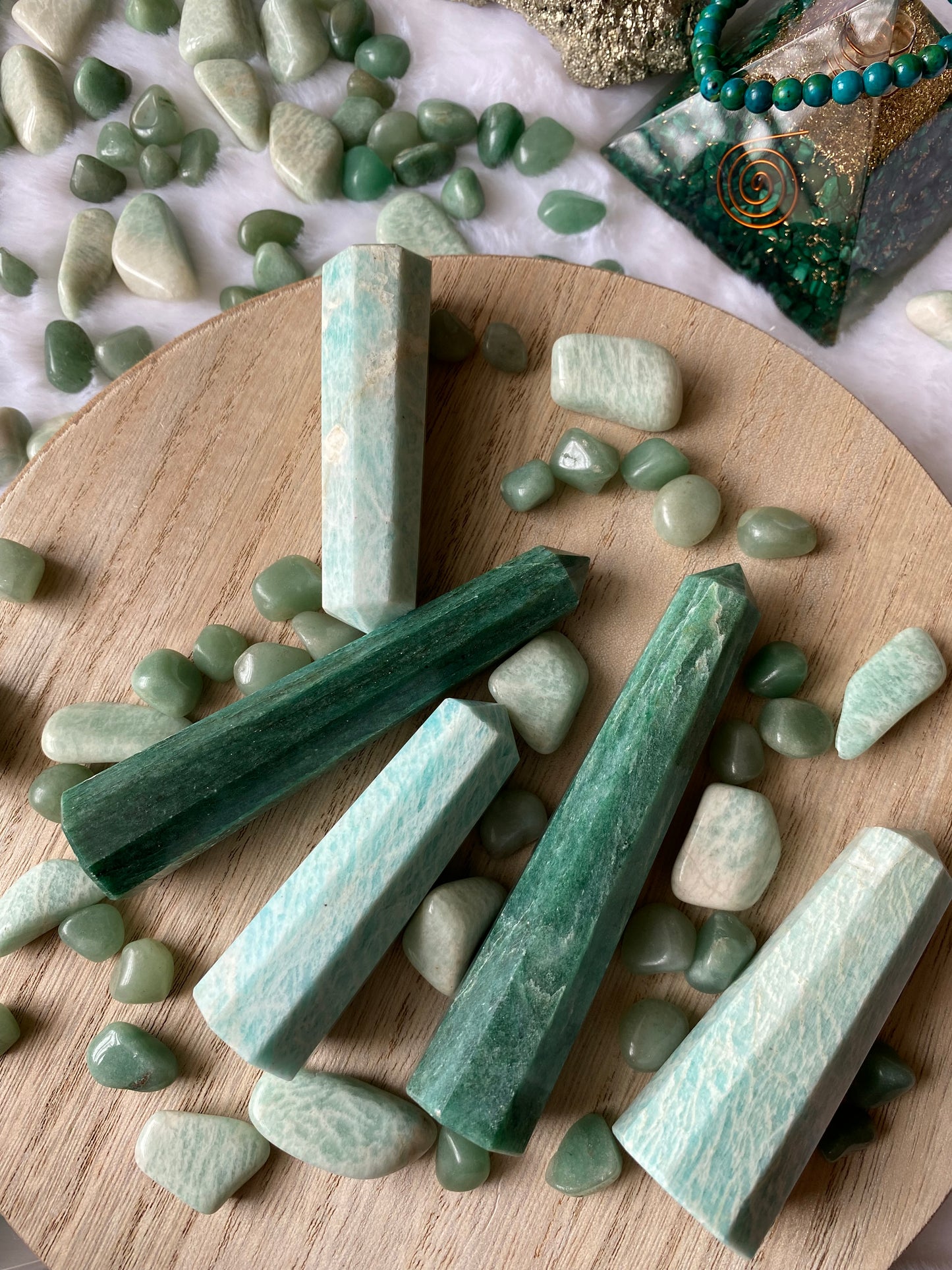 GREEN AVENTURINE TOWER