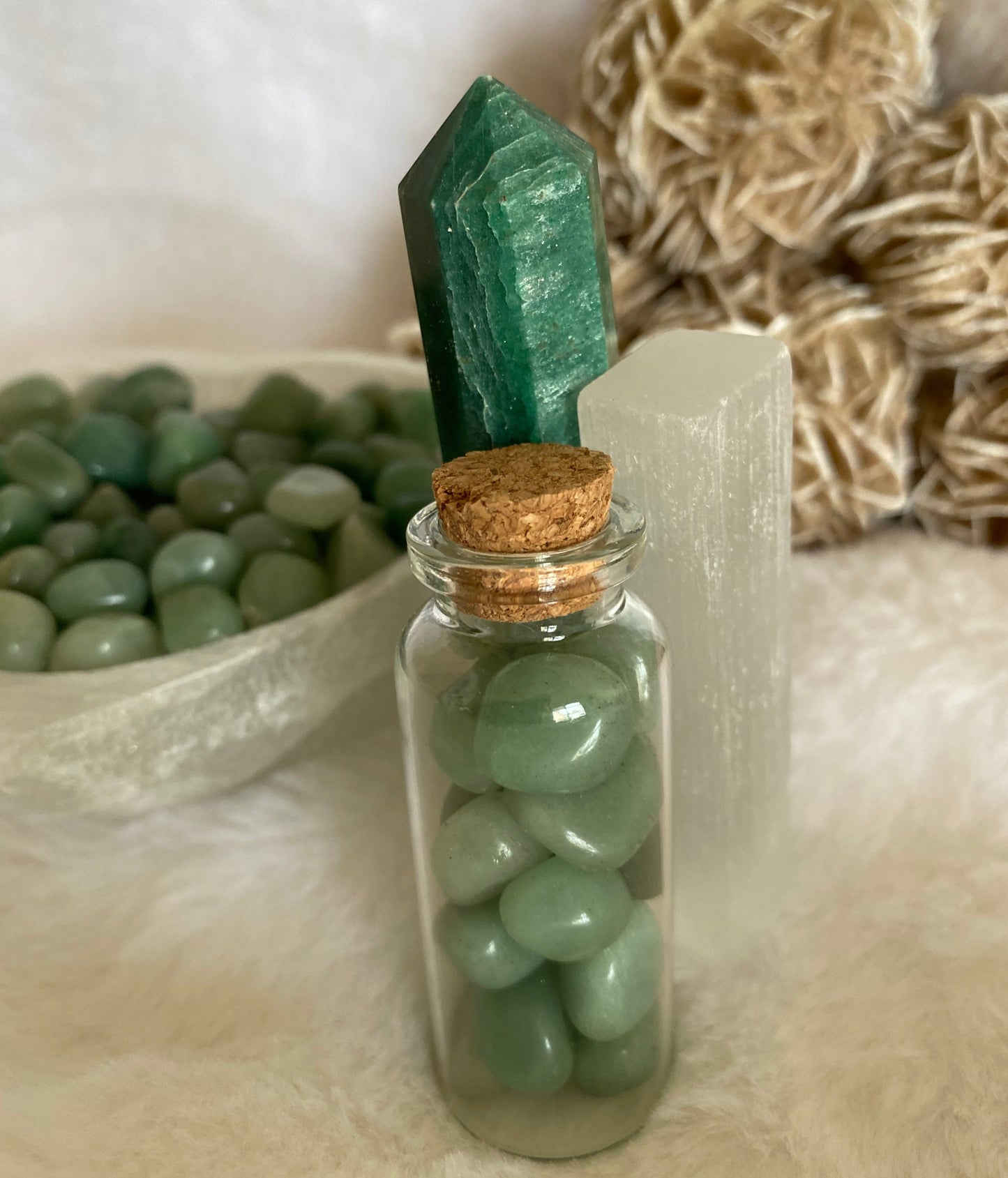 GREEN AVENTURINE INTENTION SETTING KIT