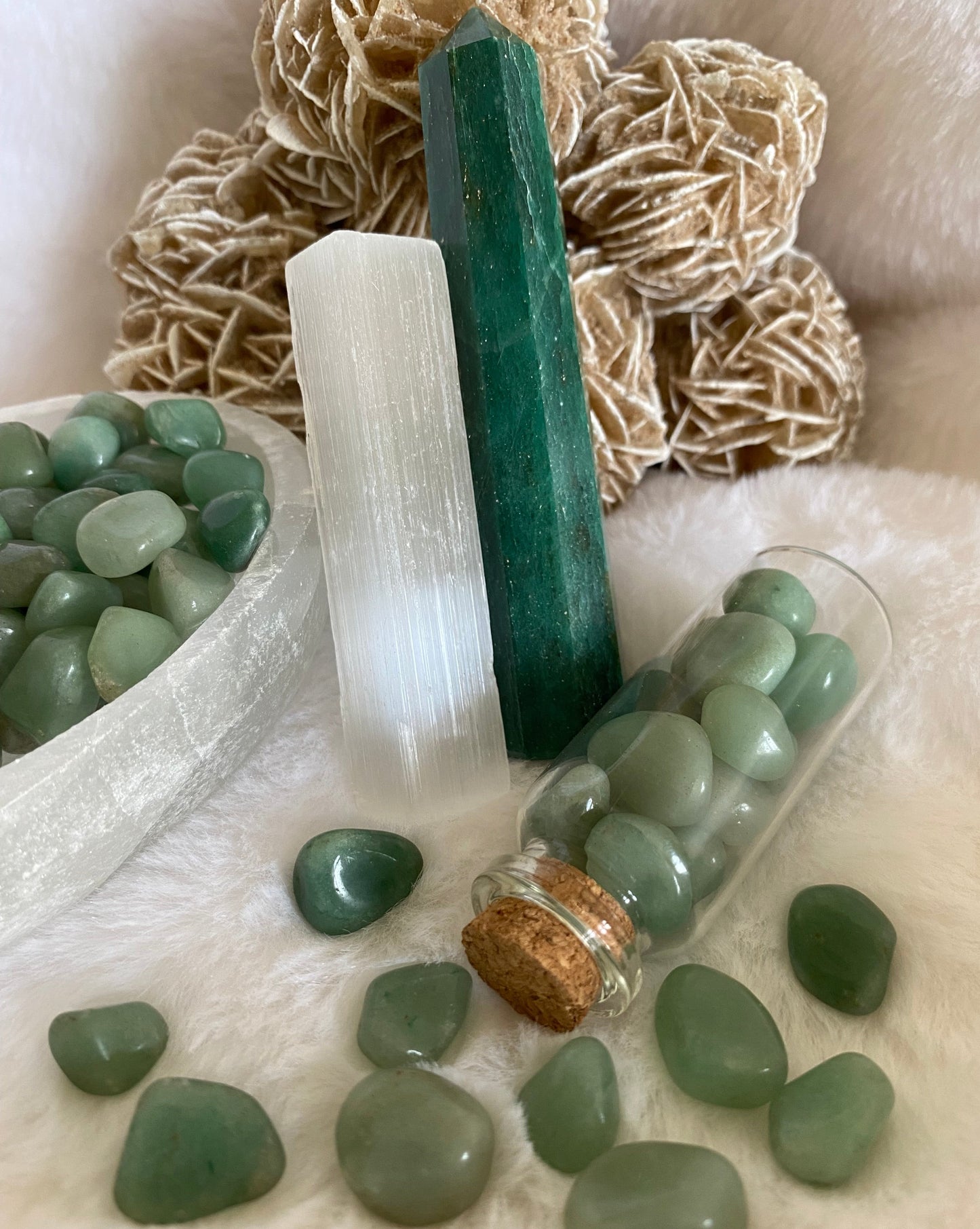 GREEN AVENTURINE INTENTION SETTING KIT