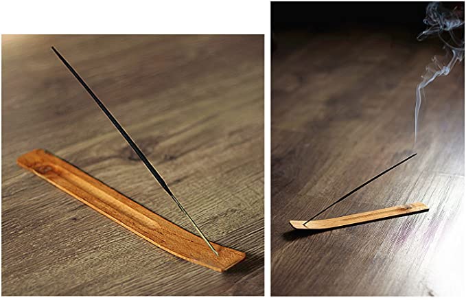 WOODEN INCENSE HOLDER