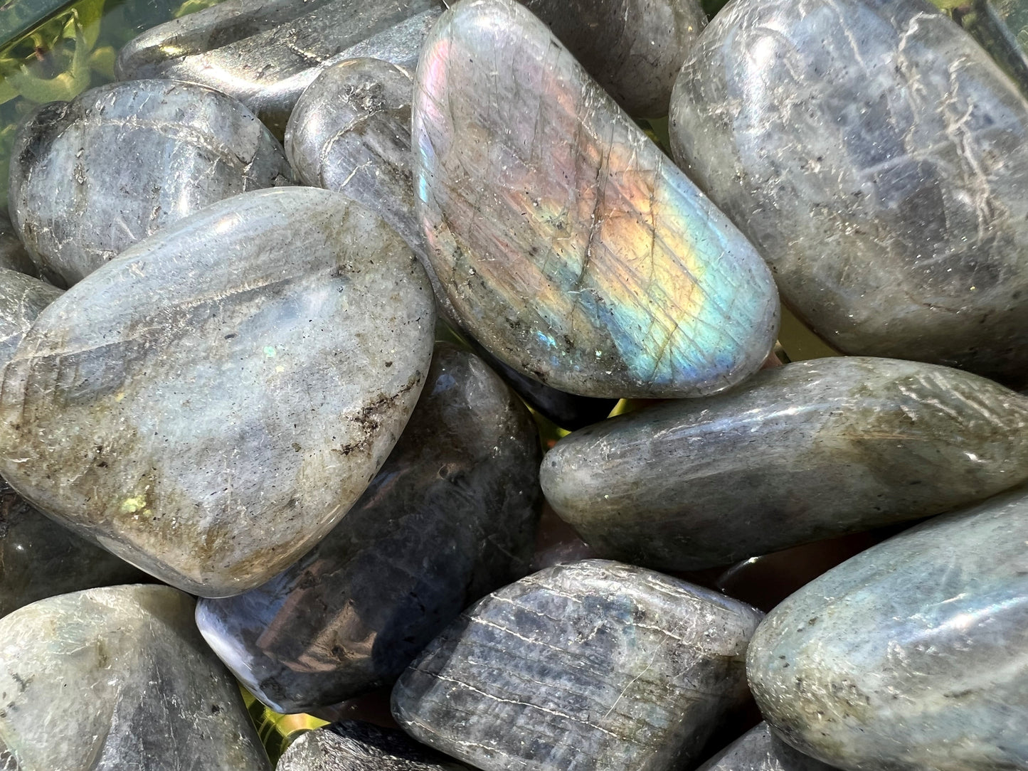 LABRADORITE TUMBLED STONE