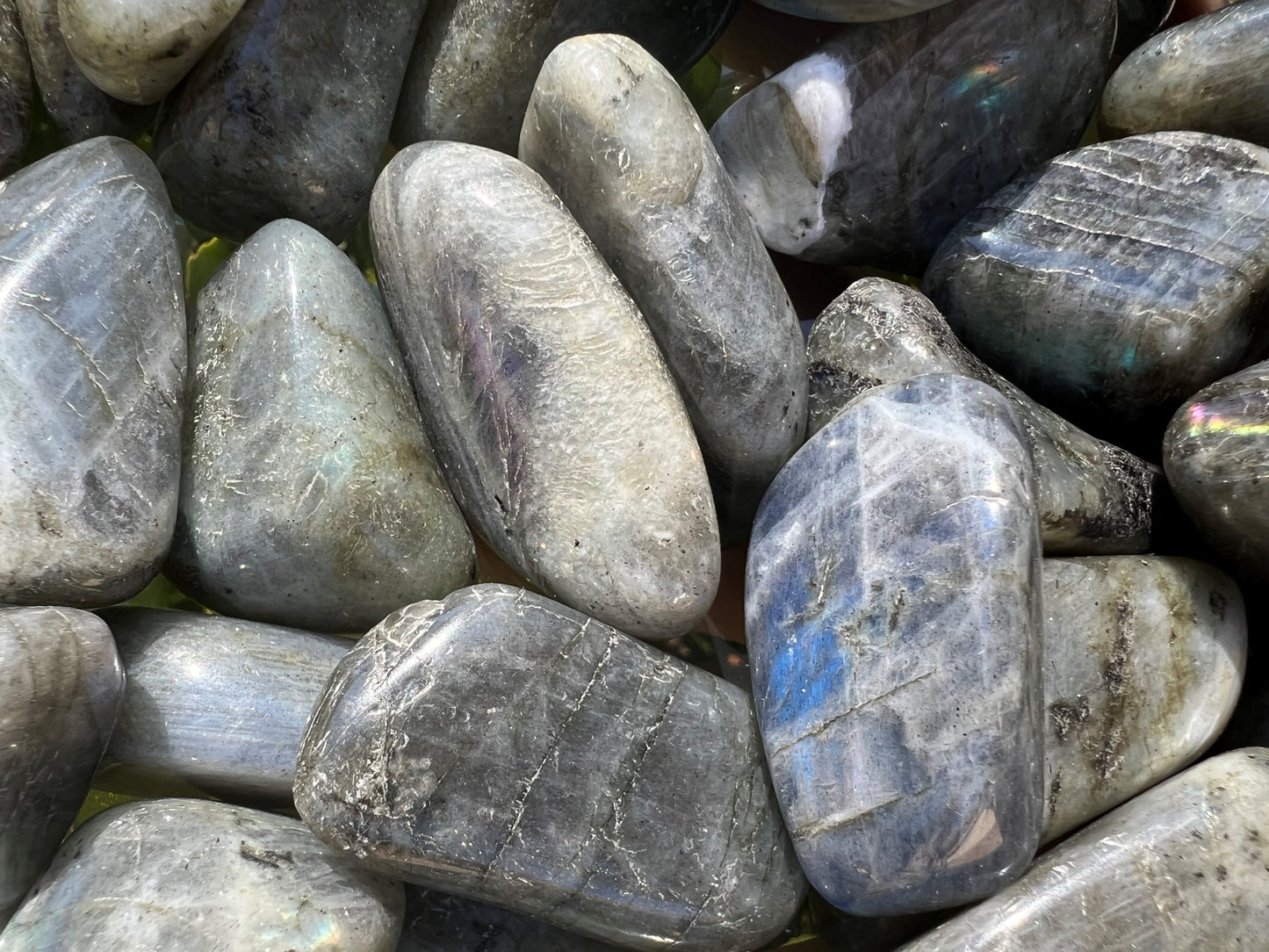 LABRADORITE TUMBLED STONE