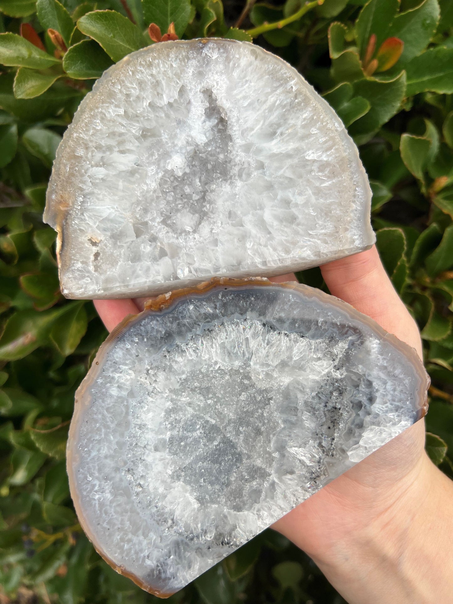 DRUZY AGATE GEODE