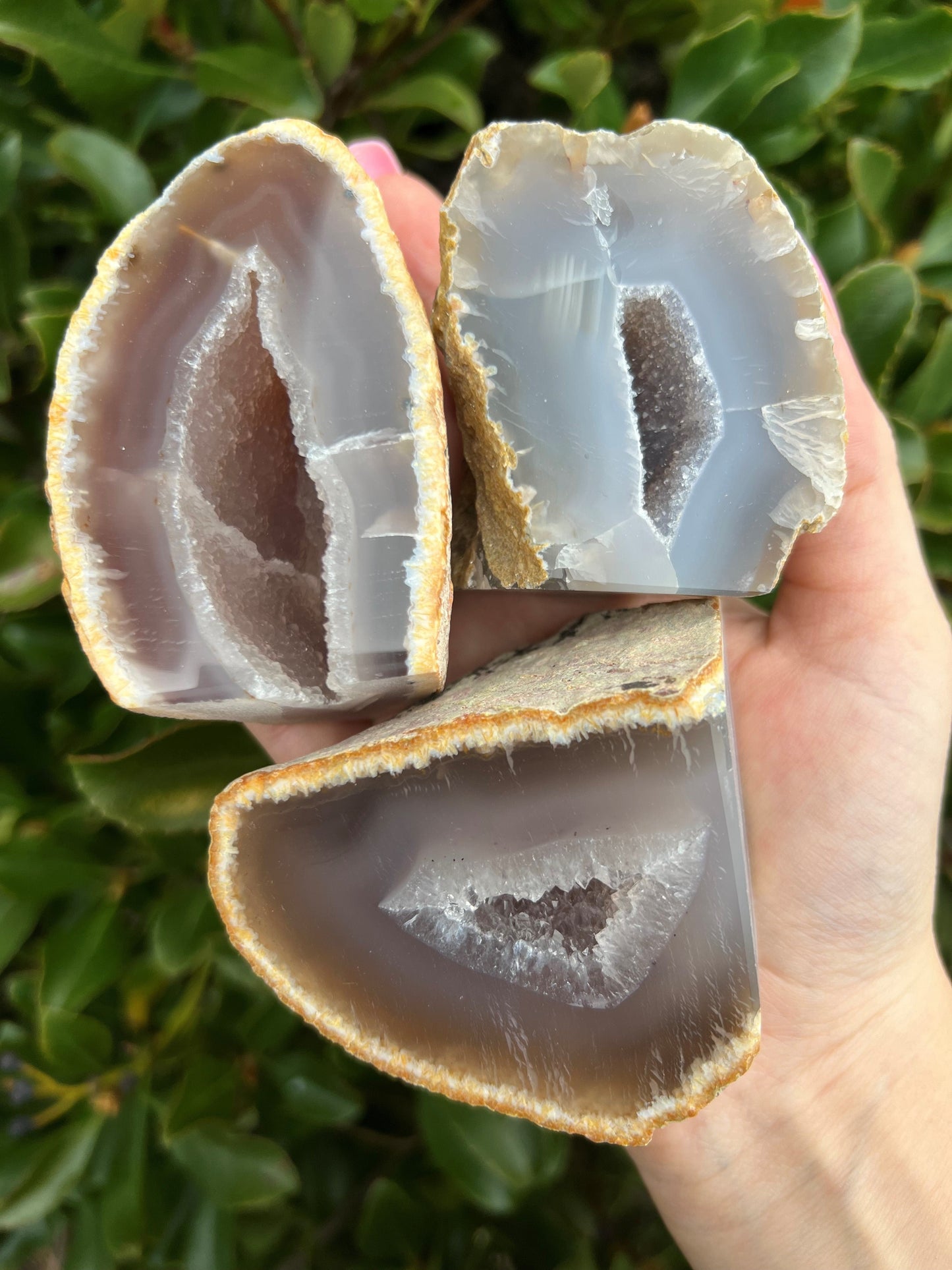 DRUZY AGATE GEODE