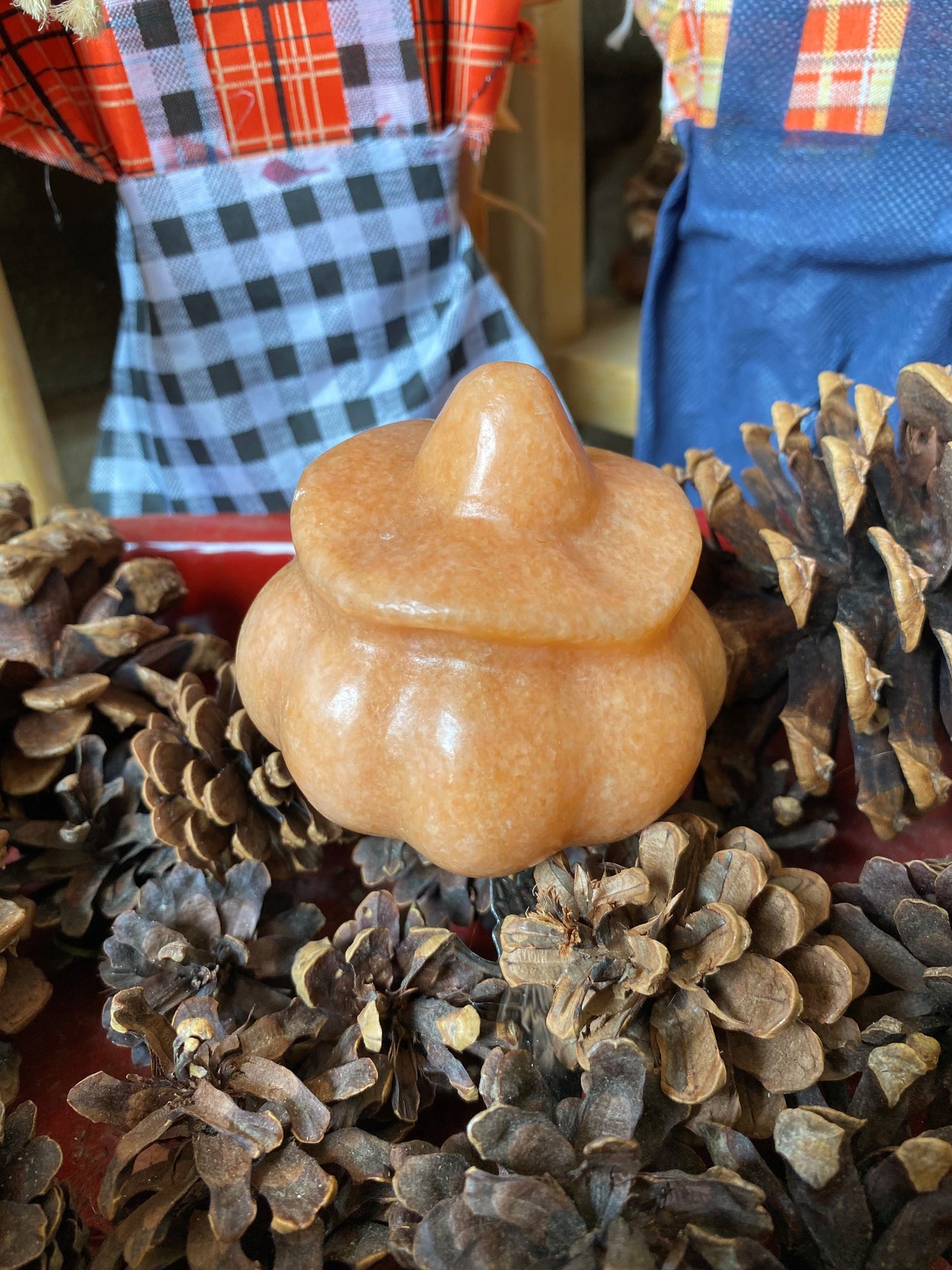 ORANGE CALCITE PUMPKIN