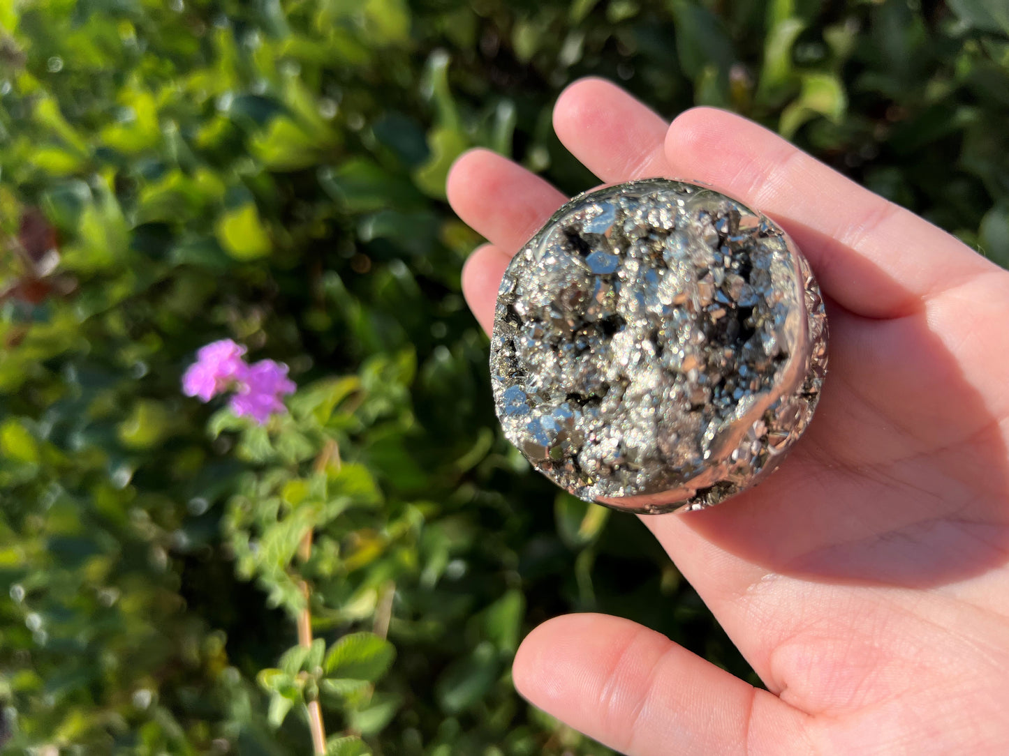 PYRITE SPHERE