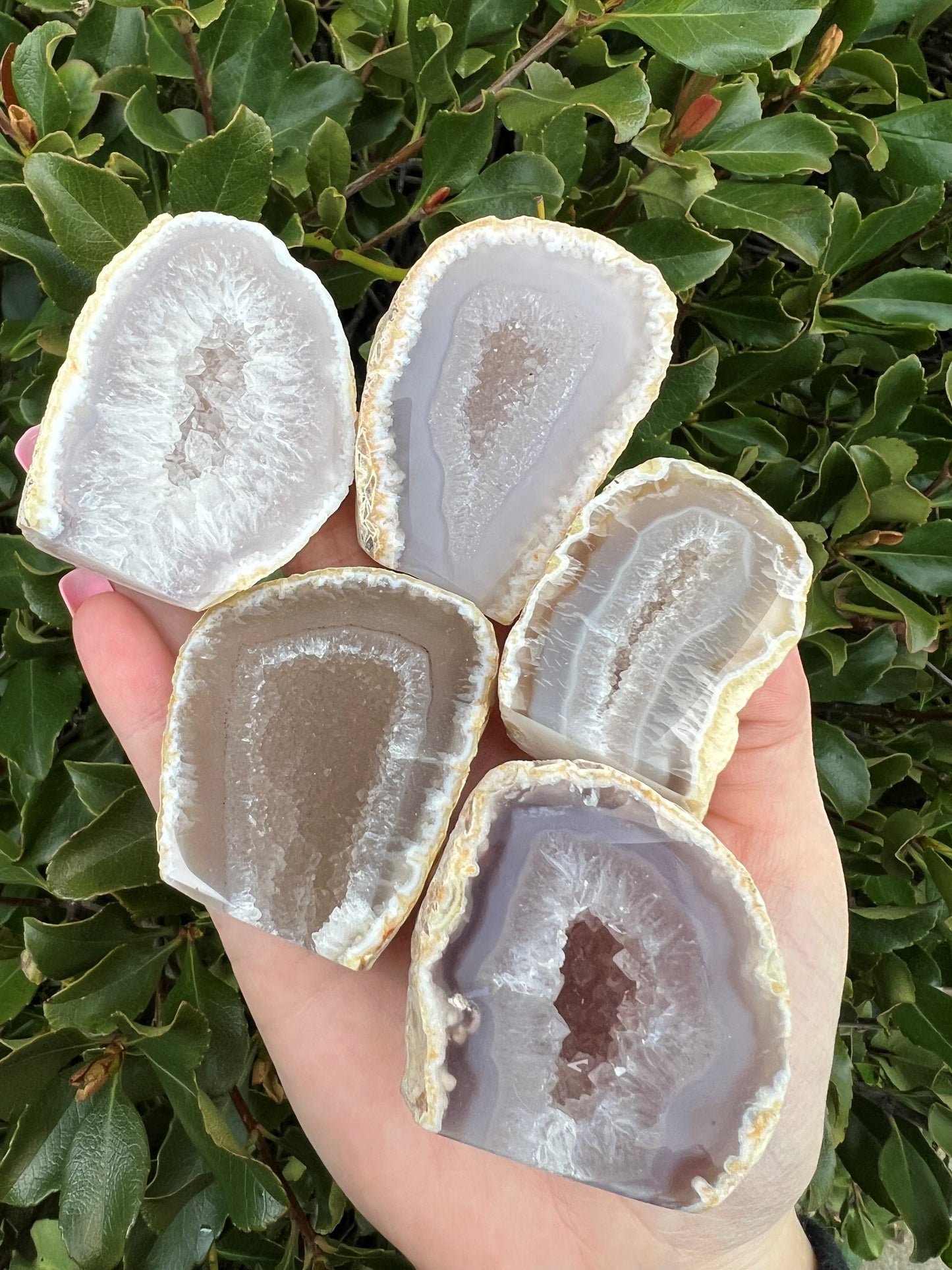 DRUZY AGATE GEODE