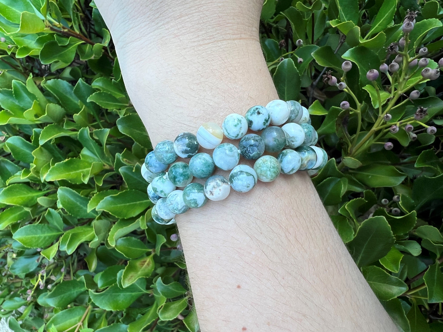 TREE AGATE BRACELET