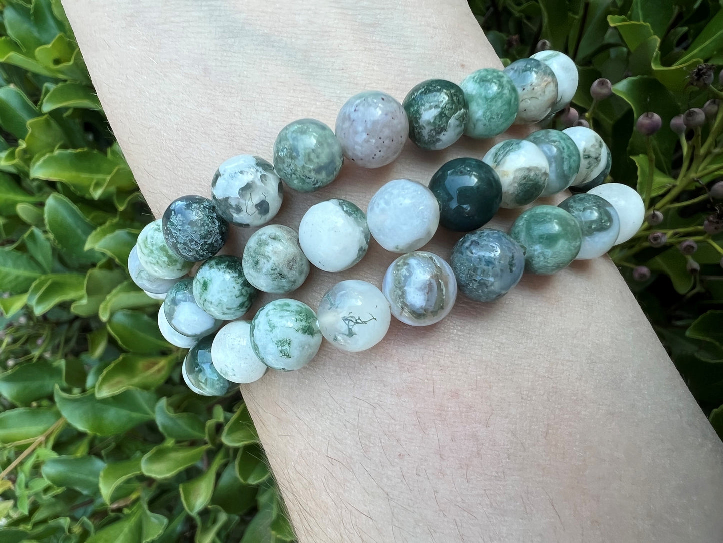 TREE AGATE BRACELET