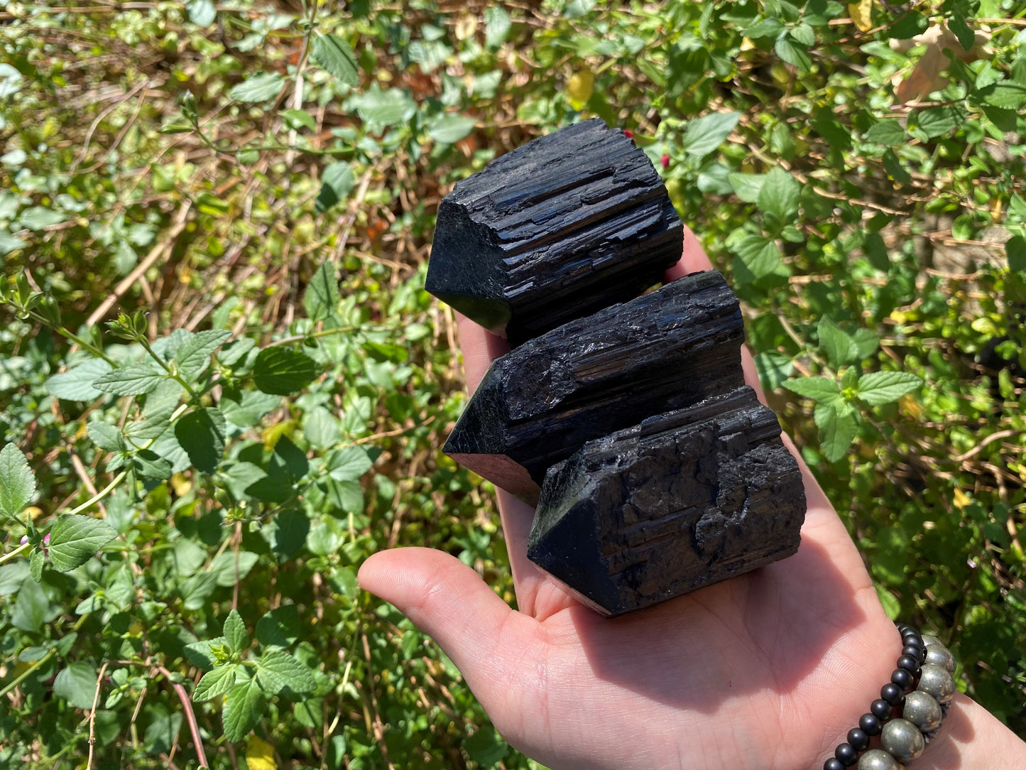 BLACK TOURMALINE TOP POLISH POINT