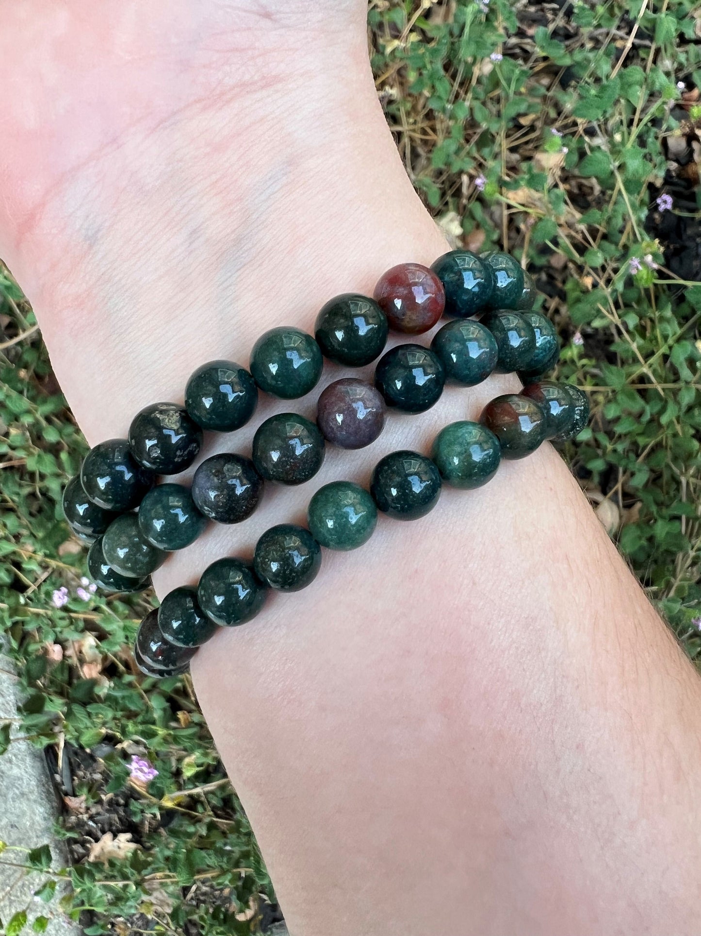 BLOODSTONE BRACELET 8mm