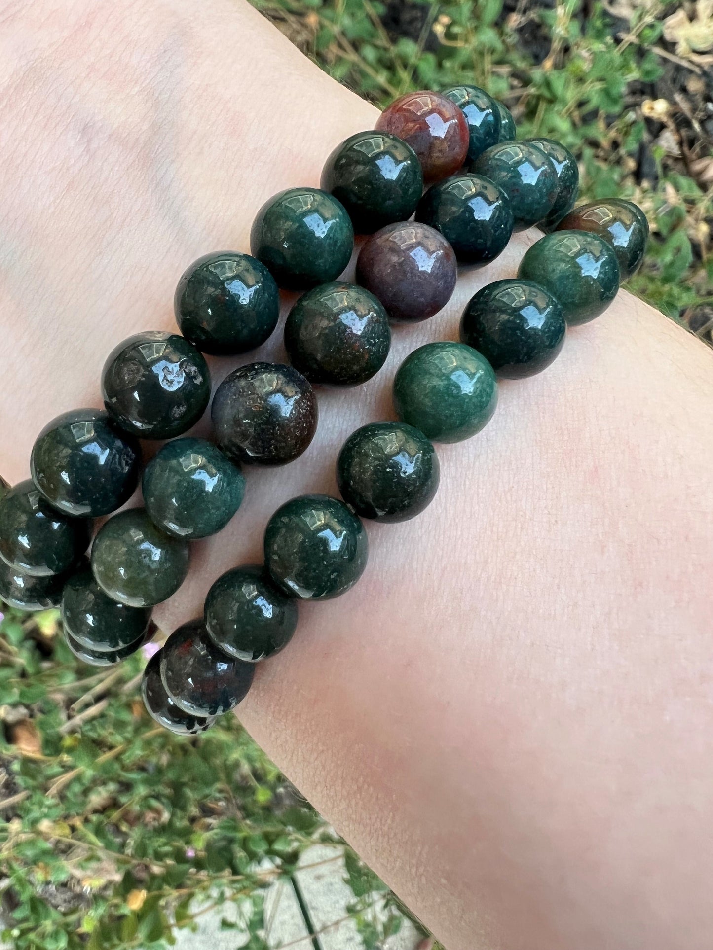 BLOODSTONE BRACELET 8mm