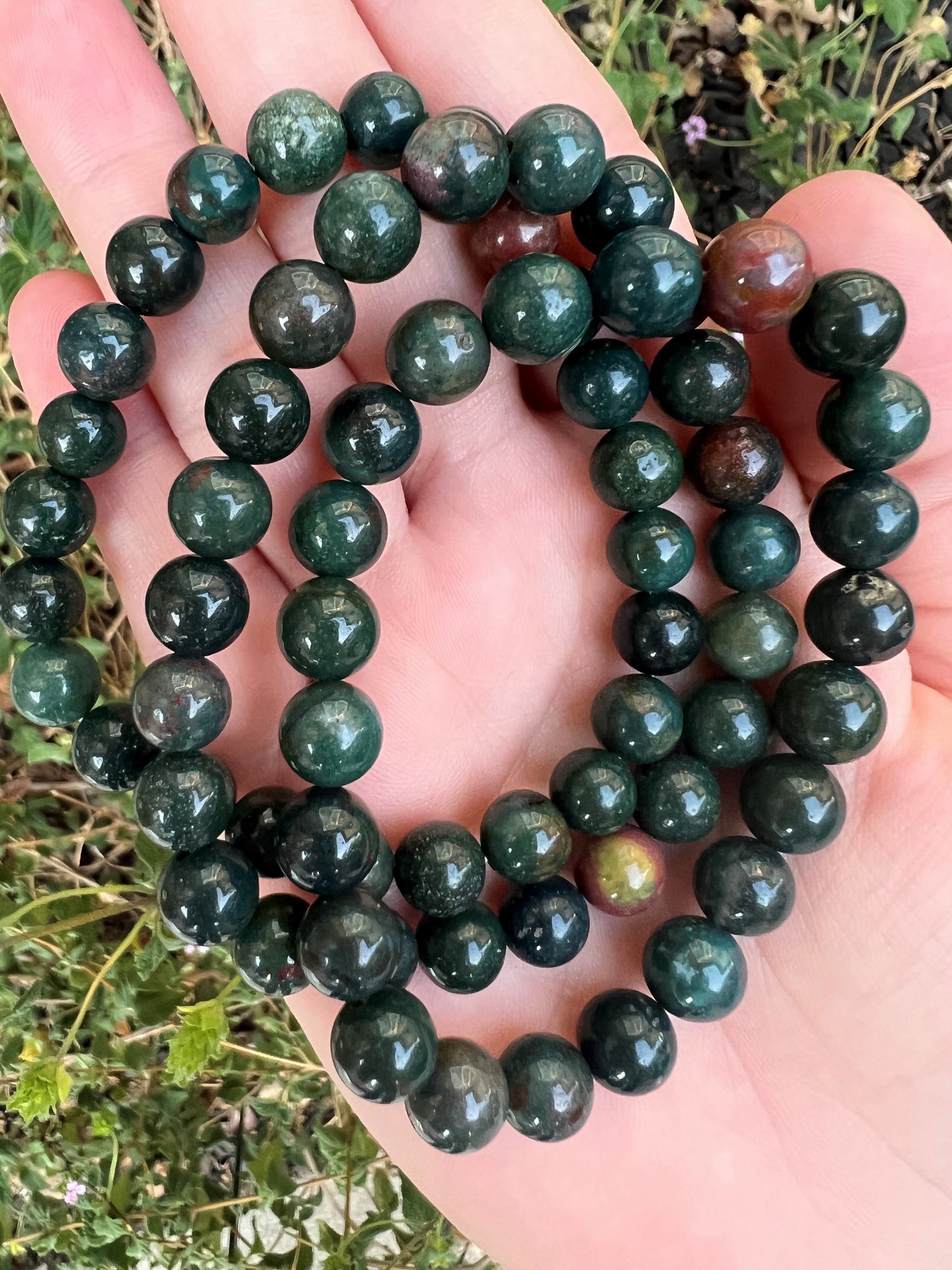 BLOODSTONE BRACELET 8mm