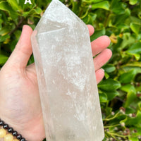 CLEAR QUARTZ TOWERS