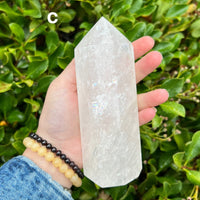 CLEAR QUARTZ TOWERS