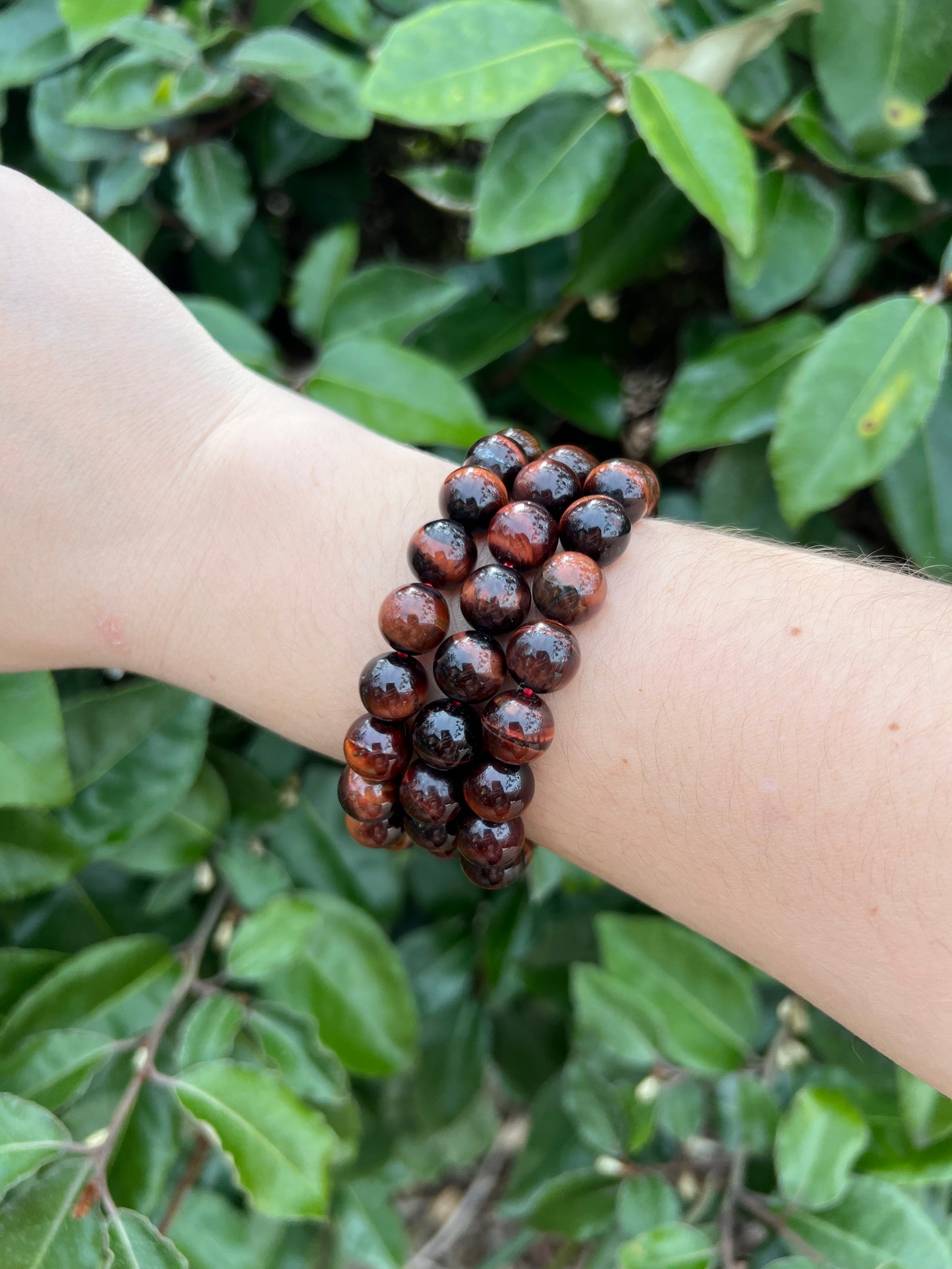 RED TIGERS EYE BRACELET