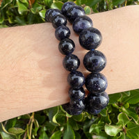 Blue Goldstone Bracelet by HarleyRae