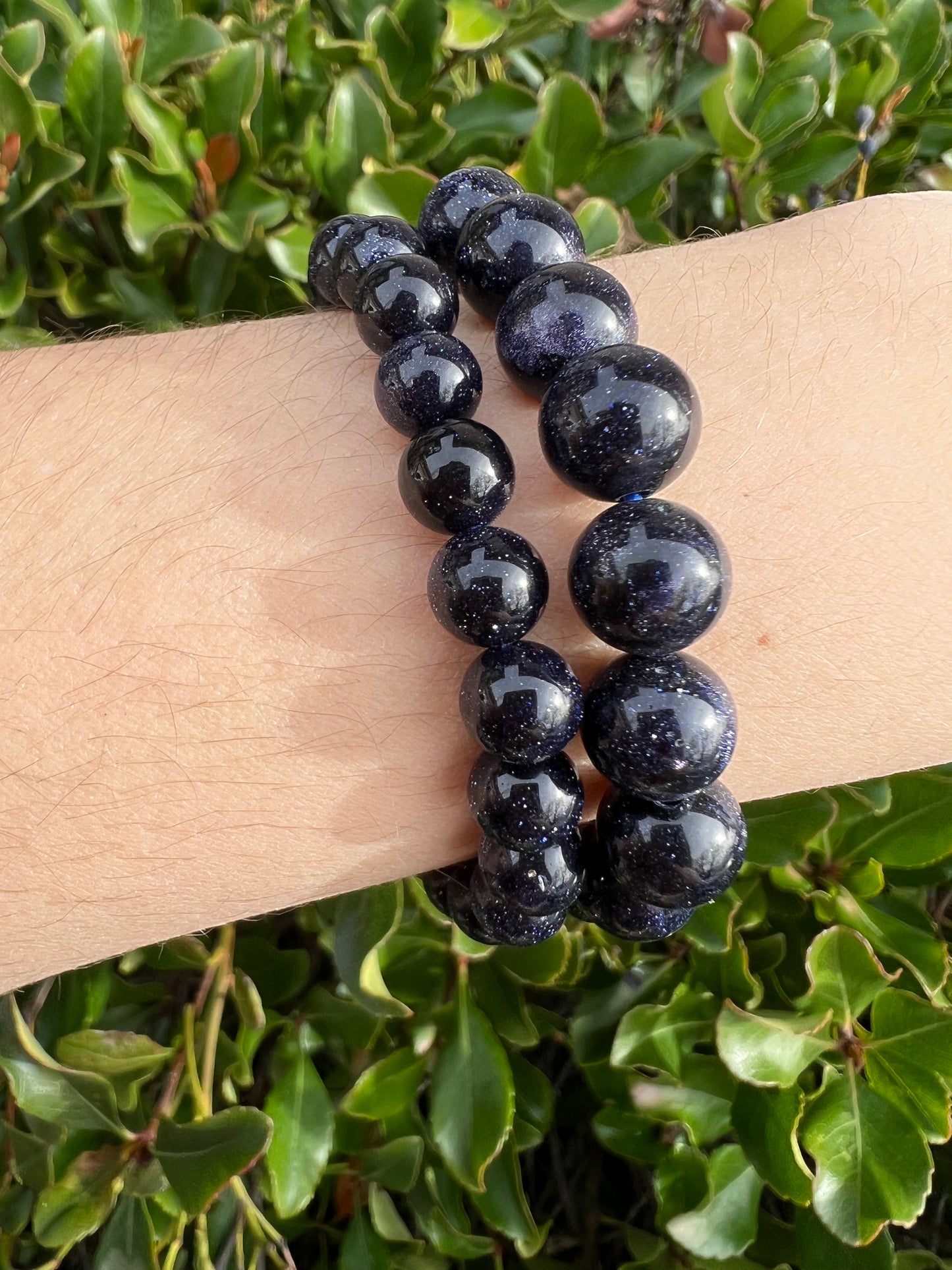 Blue Goldstone Bracelet by HarleyRae