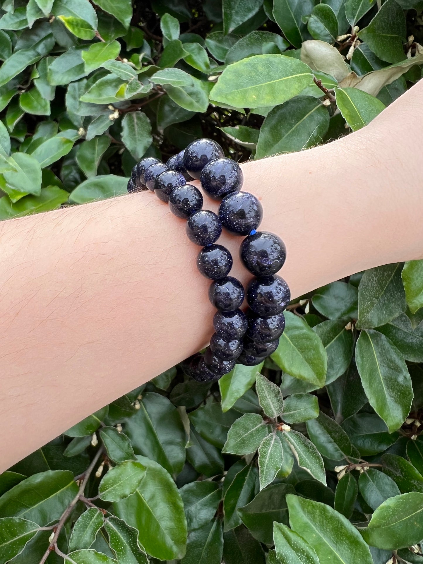 Blue Goldstone Bracelet by HarleyRae