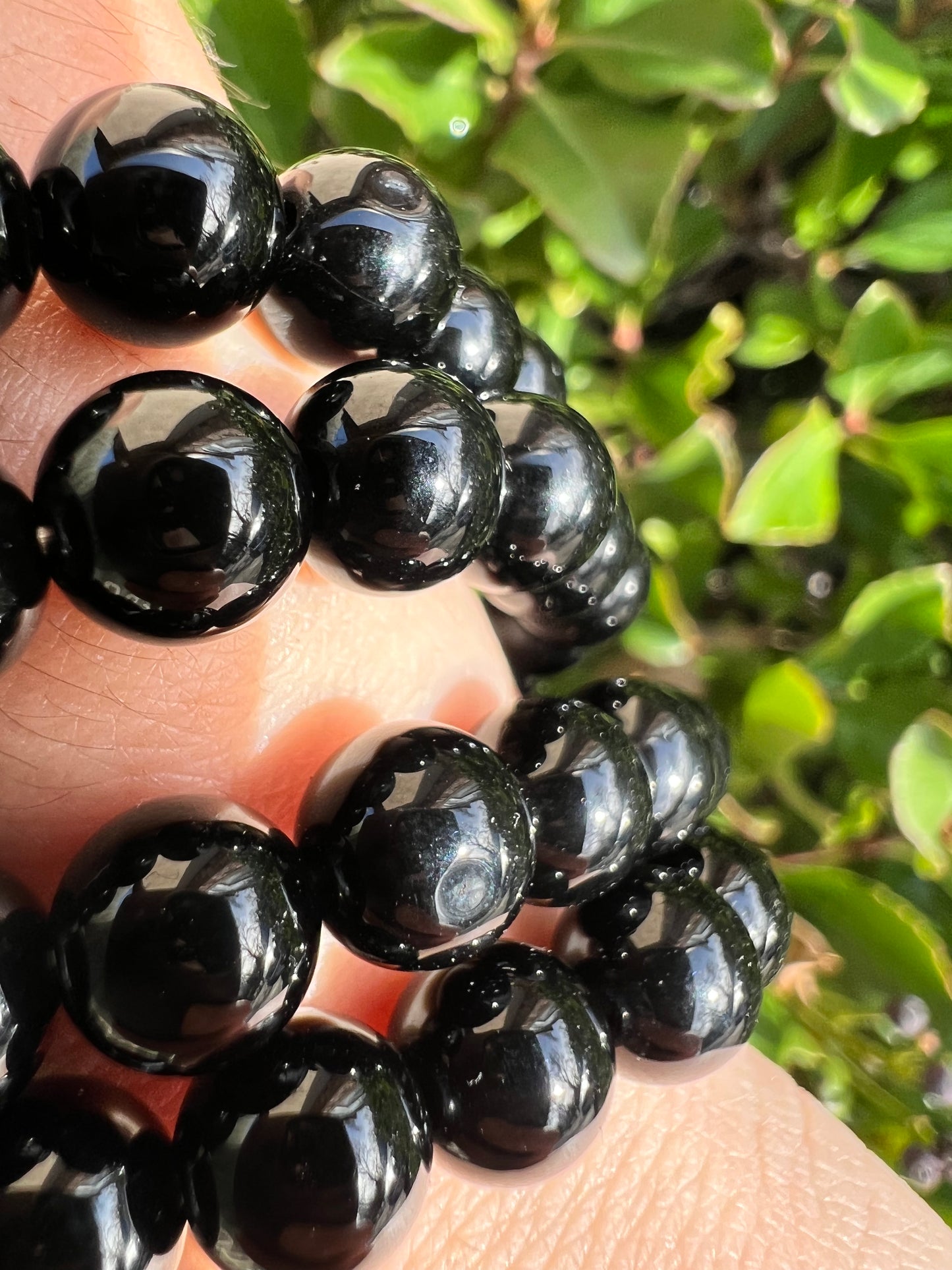 BLACK AGATE BRACELET