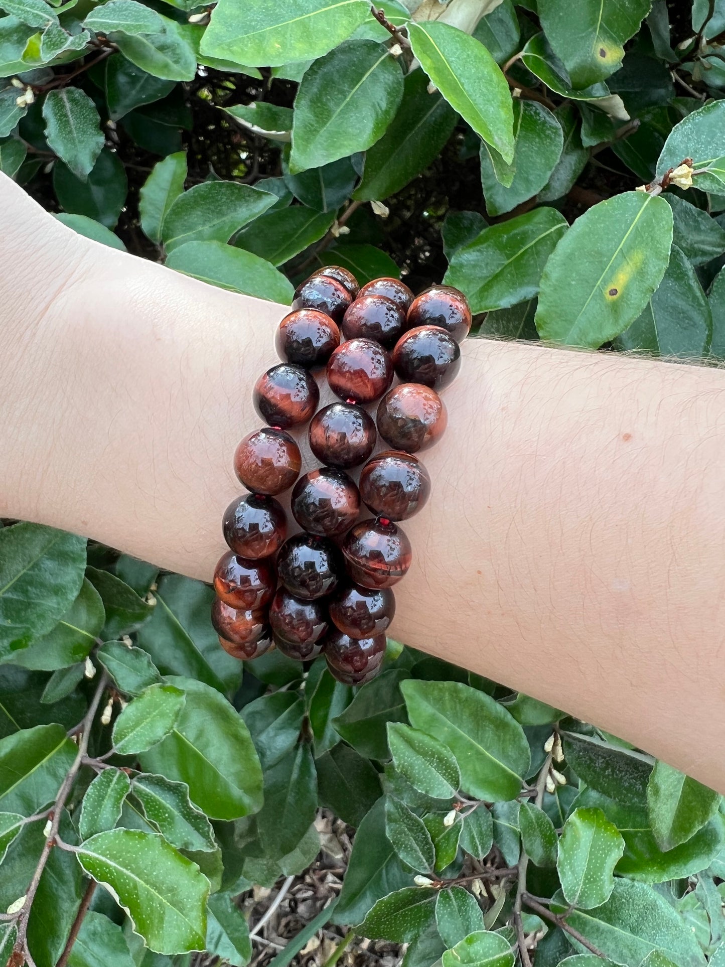 RED TIGERS EYE BRACELET