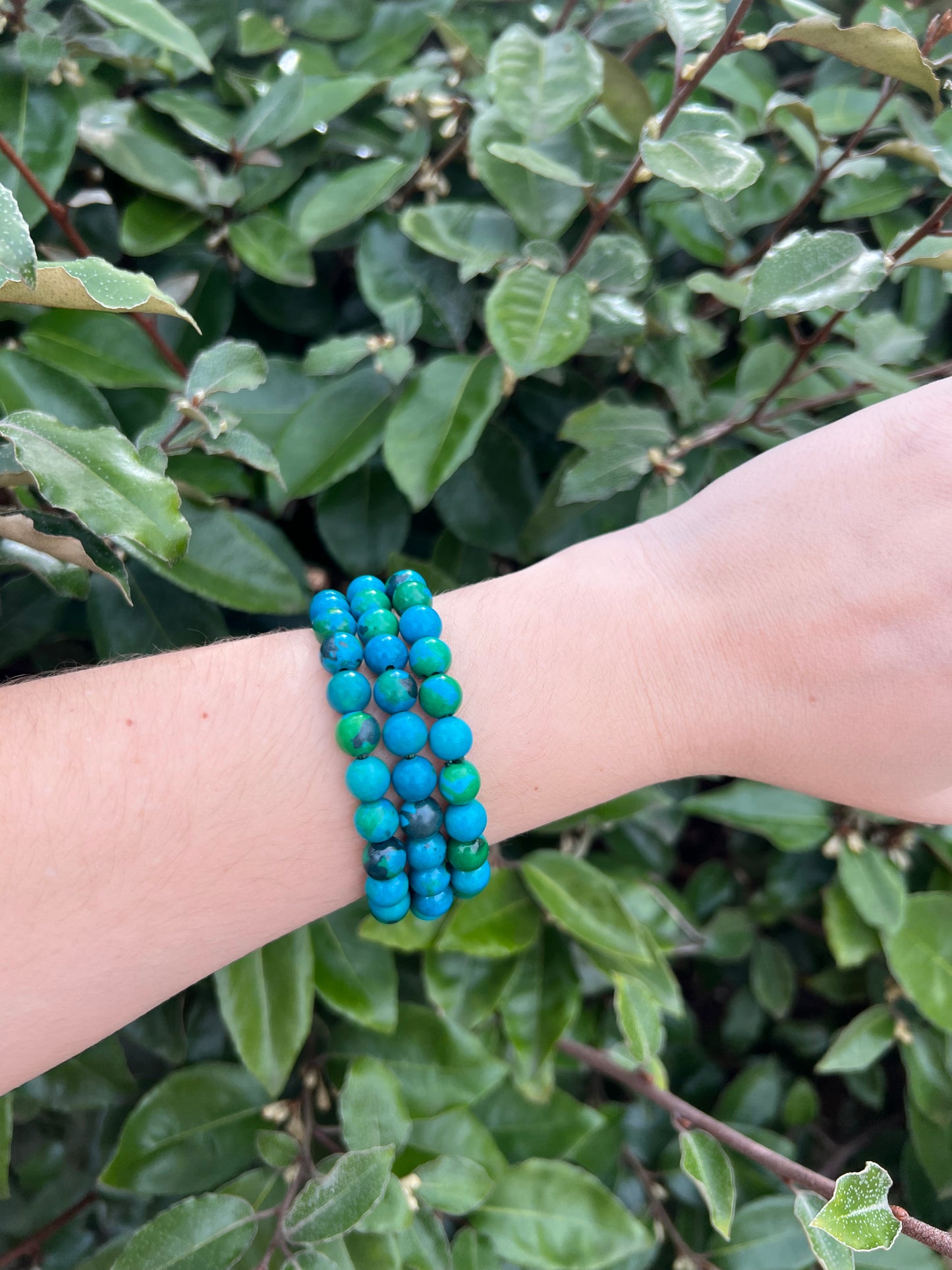 MALACHITE CHRYSOCOLLA BRACELET