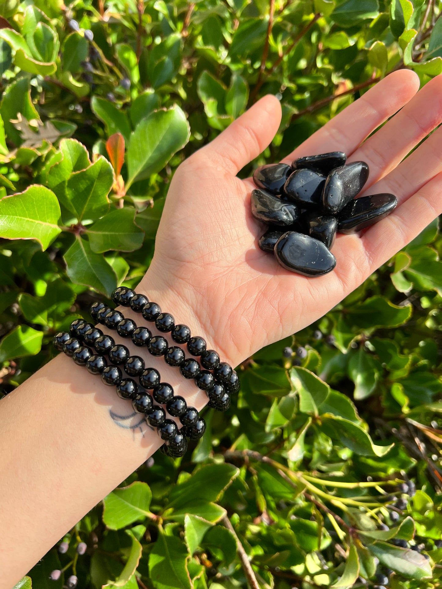 BLACK OBSIDIAN BRACELET