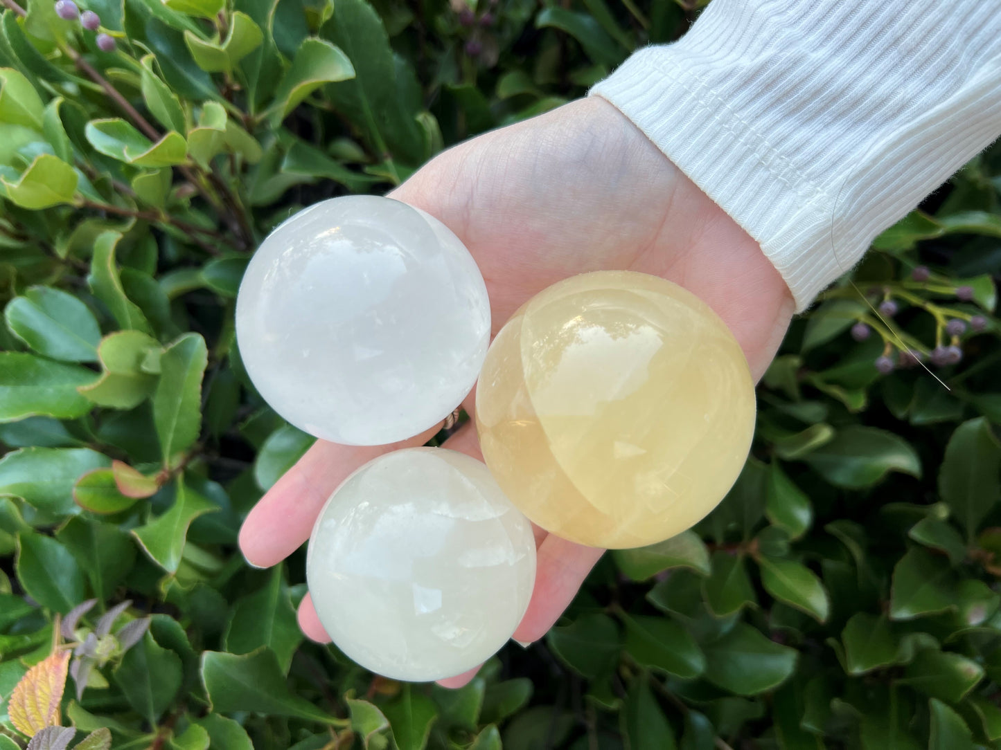 OPTICAL CALCITE SPHERE