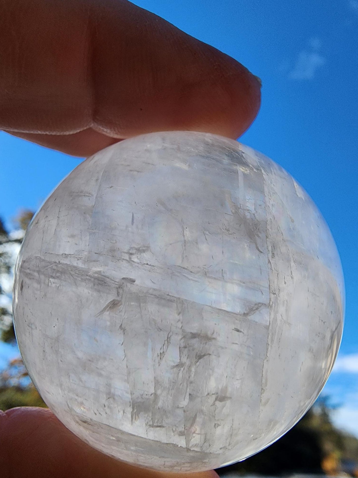 OPTICAL CALCITE SPHERE