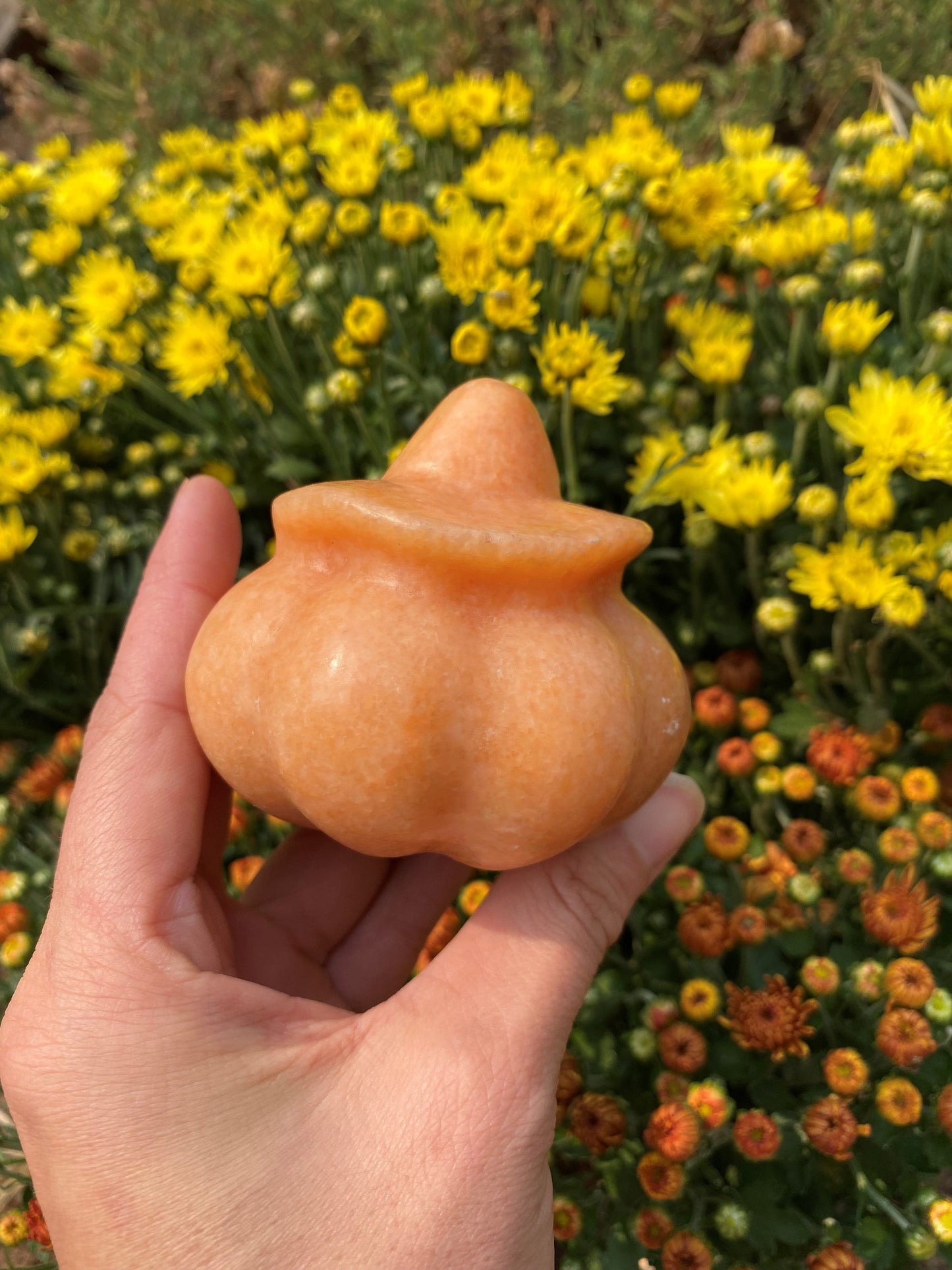 ORANGE CALCITE PUMPKIN