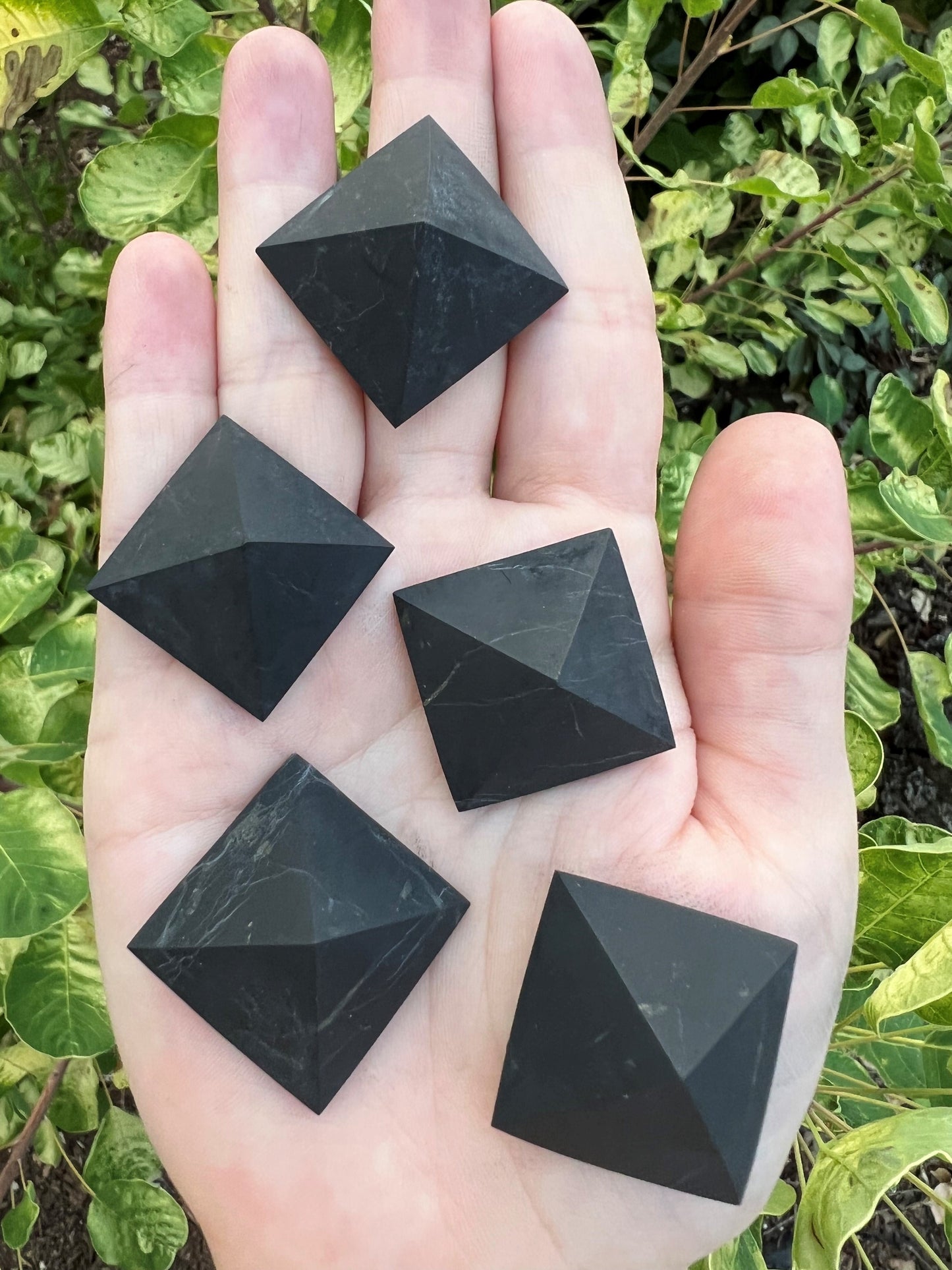 RAW SHUNGITE PYRAMID