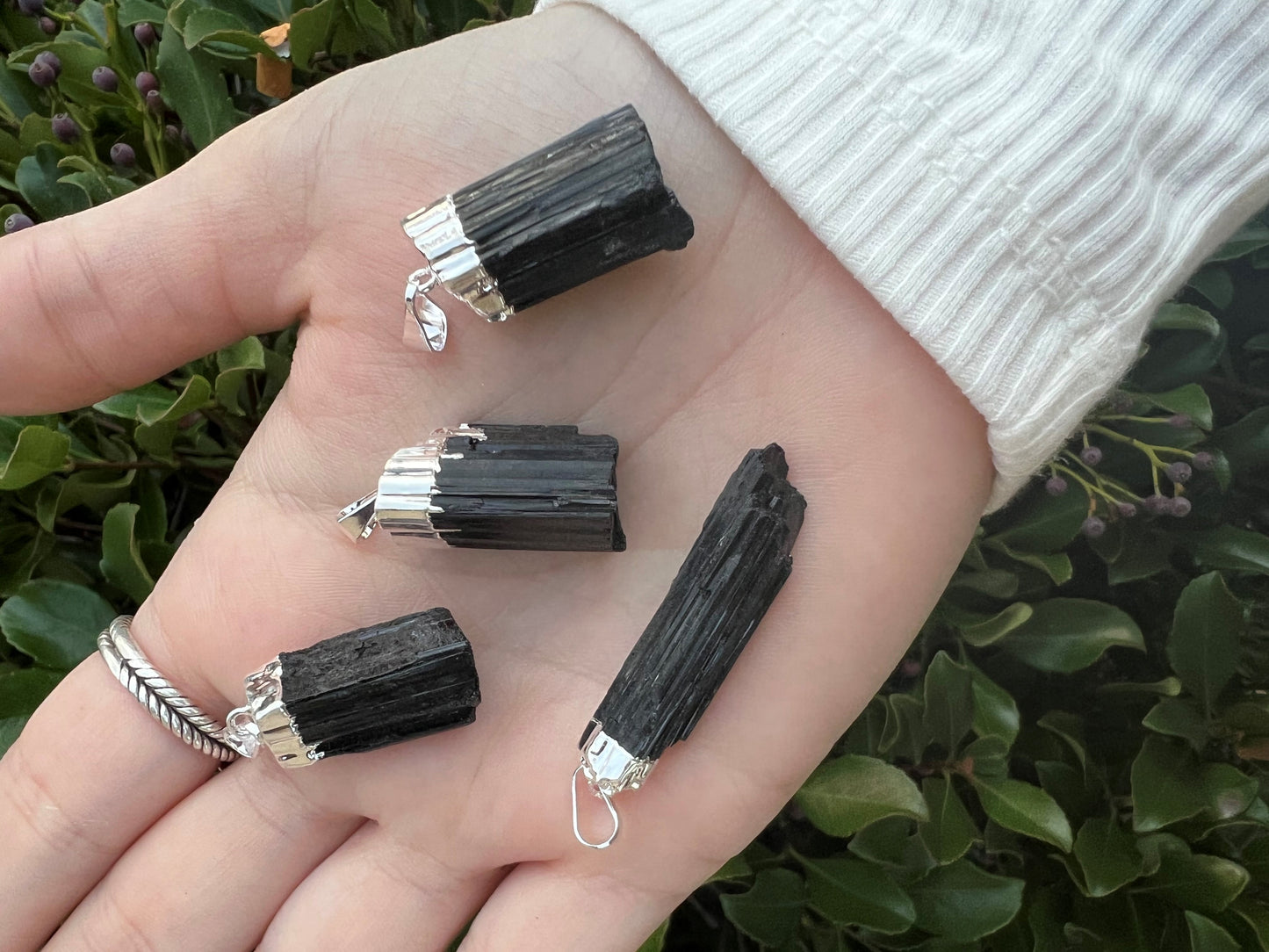 Black Tourmaline Pendant by HarleyRae